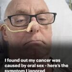 Father-of-two, 60, horrified to learn he has throat cancer caused by oral sex – he reveals the symptom he ignored