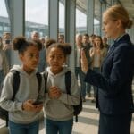 Twin Sisters Faced Trouble Boarding a Flight — Until a Call to Their Father Changed Everything