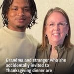 Grandma and stranger who she accidentally invited to Thanksgiving dinner are meeting for the 10th year