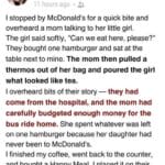 The Little Girl at McDonald’s Who Reminded Me What Kindness Really Means