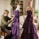 Stepmother Refused Prom Money So Devoted Brother Created An Unforgettable Dress