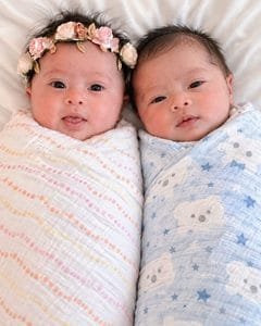 My newborn twins had Down syndrome, so I left them in the hospital…
