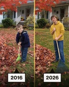 For 10 Years a Womans Son Raked Their Elderly Neighbors Leaves Before She Woke up