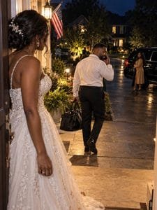 Three hours after I married Graham, his six-year-old daughter tugged on my wedding dress.
