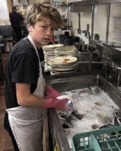 My 13 Year Old Son Took a Dishwashing Job Without Telling Me Then His Boss Called and Asked